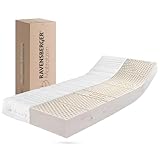 RAVENSBERGER Latexmatratze Ravo-Relax - Härtegrad H2, mittel - 90 x 200 cm, Höhe 19 cm - mit...