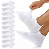 YouShow 10 Paar Sneaker Socken Herren Damen Kurz Sportsocken Atmungsaktive Baumwolle Laufsocken...