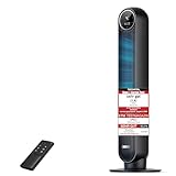Dreo 20dB Leiser Turmventilator, 10 m Wurfweite 4 Geschwindigstufen 4 Modi 8 Std. Timer 90°...