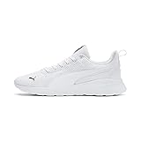 PUMA Unisex Anzarun Lite Niedrig, Puma White-Puma White, 43 EU