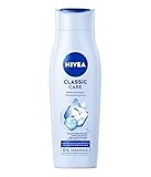NIVEA Classic Care Shampoo (250 ml), pflegendes Haarshampoo mit Baumwollsamen-Öl, besonders mild...