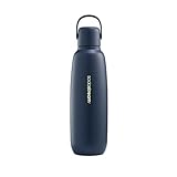 SodaStream 0,9L Fizz&go COOL Metallflasche Storm | Spülmaschinengeeignet | Kompatibel mit Duo,...