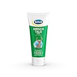 Scholl Hirschtalgcreme 100 ml - Fußcreme gegen Hornhaut und Feuchtigkeitscreme für Hände und...