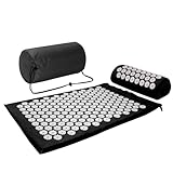 Akupressurmatte, Akupunktur matte, Akkupressmatte zur Linderung von Nacken und Rückenschmerzen,...