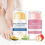 Urea Fußcreme 60%, Anti-Cracking Urea Creme, Fusscreme Sehr Trockene Füsse Hornhaut,...