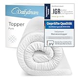 Dailydream Matratzen Topper 140x200cm | Memory Foam | 5cm hoch | Edition Pure, Model M |...