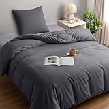 Utopia Bedding Bettwäsche 135x200 Set - Mikrofaser Bettbezug 135x200 cm + 1 Kissenbezug 80x80 cm -...