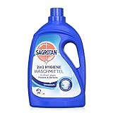 Sagrotan 2in1 Hygiene Waschmittel Universal – Waschmittel für hygienisch saubere und frische...