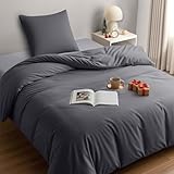 Utopia Bedding Bettwäsche 135x200 Set - Mikrofaser Bettbezug 135x200 cm + 1 Kissenbezug 80x80 cm -...