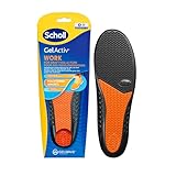 Scholl GelActiv Einlegesohlen Work für Arbeitsschuhe in 35,5-40,5 – Für stark beanspruchte...
