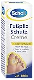 Scholl Fußpilzcreme zur Pflege, 30 ml - Intensive Fußpilzbehandlung, hautfreundliche Formel,...