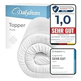 Dailydream Matratzen Topper 140x200cm | Memory Foam | 5cm hoch | Edition Pure, Model M |...