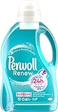 Perwoll Renew Refresh Flüssigwaschmittel (24 Wäschen), Hygiene Waschmittel für Weiß- und...