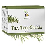 Teebaumöl Creme BIO 100ml, vegan - gegen Pickel, Mitesser und unreine Haut, Anti Pickel Creme, Akne...