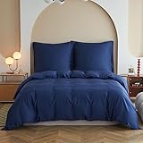 Simple&Opulence Bambus Bettwäsche 155x220 cm, Seidiger und weicher Bettbezug Kühle Bettwäsche-Set...