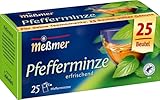 Meßmer Pfefferminze | Erfrischender Kräutertee | 25 Teebeutel | erfrischender Geschmack