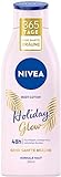 NIVEA Body Lotion Holiday Glow, Körperlotion für 48h Feuchtigkeit und ein natürliches Strahlen...
