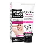 Aufhellende Achselcreme - Natürliche Aufhellung für dunkle Achselhöhlen, reduziert...