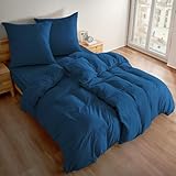 Deconovo Bettdecke Atmungsaktiv Bettwäsche Set Bettdecken Schlafzimmer Umweltfreundlich Bettbezüge...