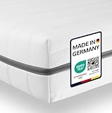 Sleepneo Matratze 140x200 - Ergonomische Kaltschaummatratze - 7 Zonen Matratze - Matratze H2 H3 -...