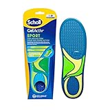 Scholl GelActiv Sport-Einlegesohlen für Männer, Ganztägig komfortable Laufschuheinlegesohlen für...