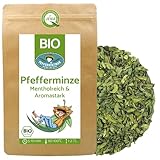 Bio Pfefferminztee 500g - mentholreich & aromastark - europäischer Anbau vom Familienbetrieb - lose...