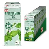 Bad Heilbrunner Bio Pfefferminz Tee – im Filterbeutel – Pfefferminze – beliebter Kräutertee...