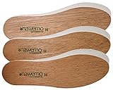 Nawemo Einlegesohlen aus Zedernholz für Herren (3er Pack / 3 Paar) - die Original Premium...