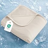 BEDSURE Kühldecke für Sommer 150X200cm - Sommerdecke Leichte Kühlfasern Arc-chill Q-Max0.4,...